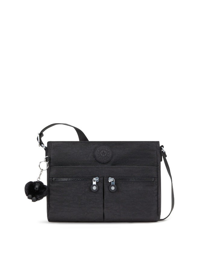 كيبلينغ حقيبة كتف صغيرة عابرة للجسم نيو أنجي - أسود نوير - Image 1