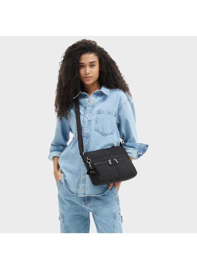 كيبلينغ حقيبة كتف صغيرة عابرة للجسم نيو أنجي - أسود نوير - Image 2