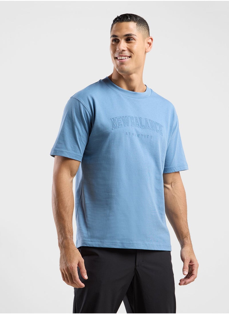 New Balance - Varsity Logo T-Shirt - Image 1
