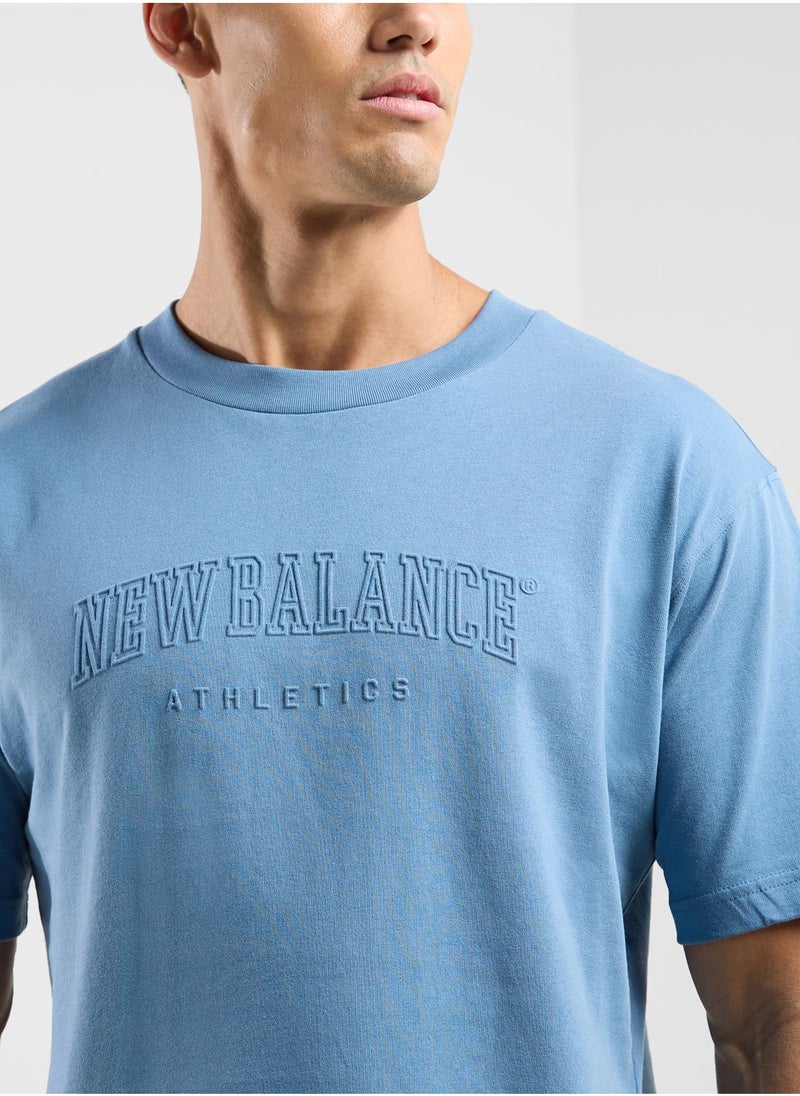 New Balance - Varsity Logo T-Shirt - Image 1