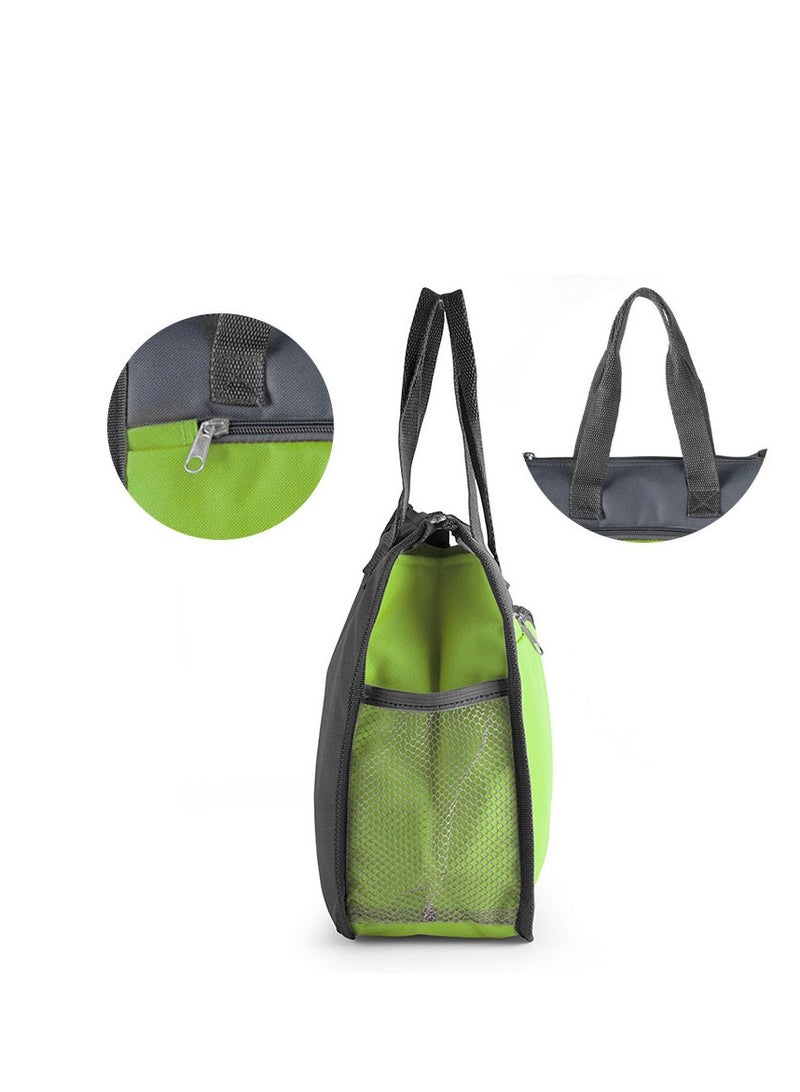 Generic Oxford Cloth Insulation Bag Large Capacity Thick Outdoor Simple Picnic Bag - Image 5