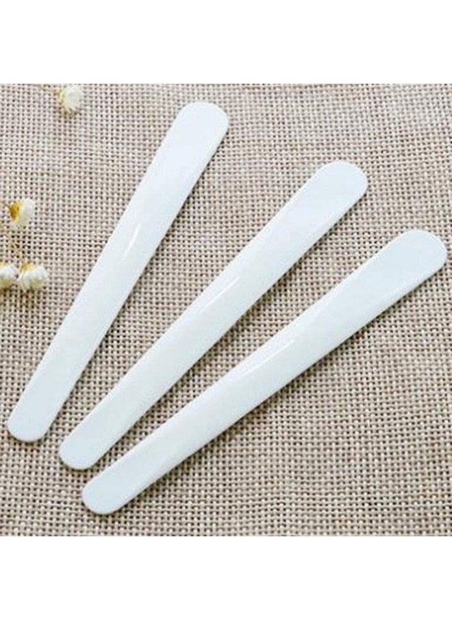 Teensery 40 Pcs 4.2" Plastic Cosmetic Mask Spoon Stick Facial Mask Stirring Spatula Skin Care Facial Cream Mask Spatula Applicator For Diy Mixing Mask Tool  - Image 3