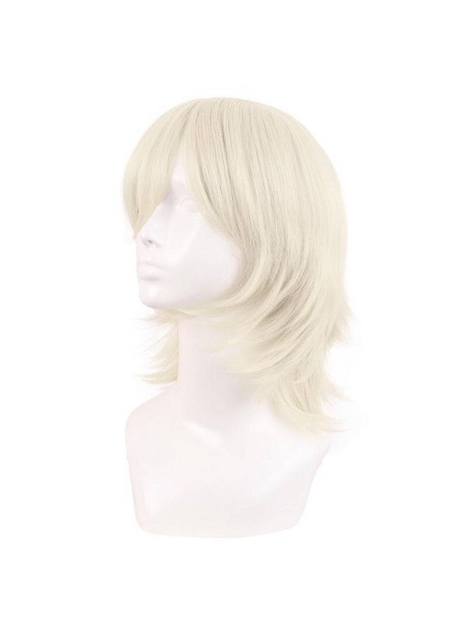 MapofBeauty 14 Inch/35 cm Short Cosplay Wolf Tail Synthetic Side Bangs Party Wig (Platinum Blonde) - pzsku/Z1135D4B36FA84F494221Z/45/_/1741330015/7c4c2bbb-b035-4d77-b8e3-e0364be4a625