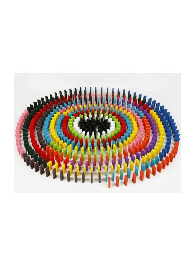 NIBEMINENT 100-Piece Standard Wooden Toy Blocks - Image 4