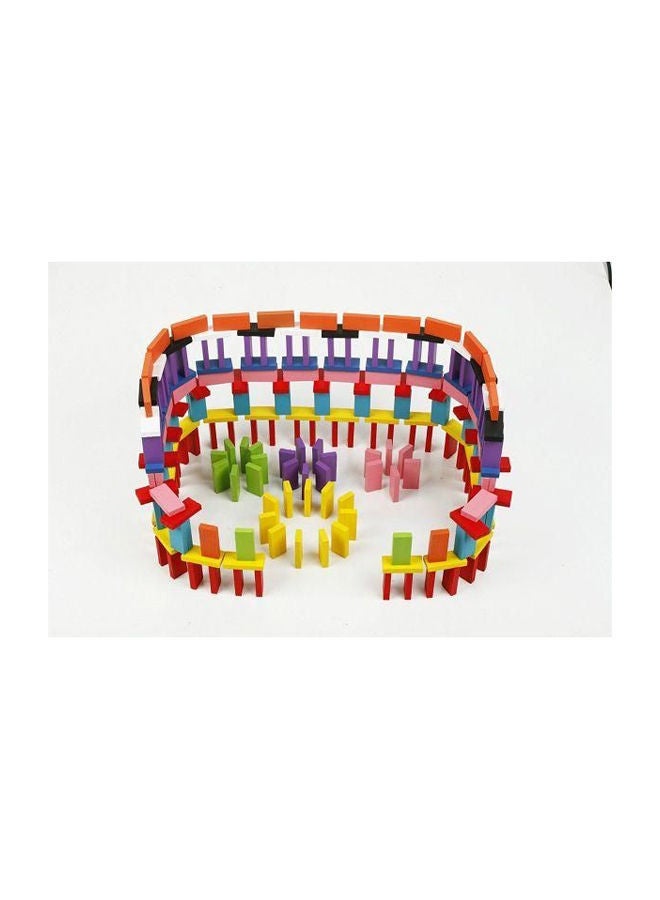 NIBEMINENT 100-Piece Standard Wooden Toy Blocks - Image 2