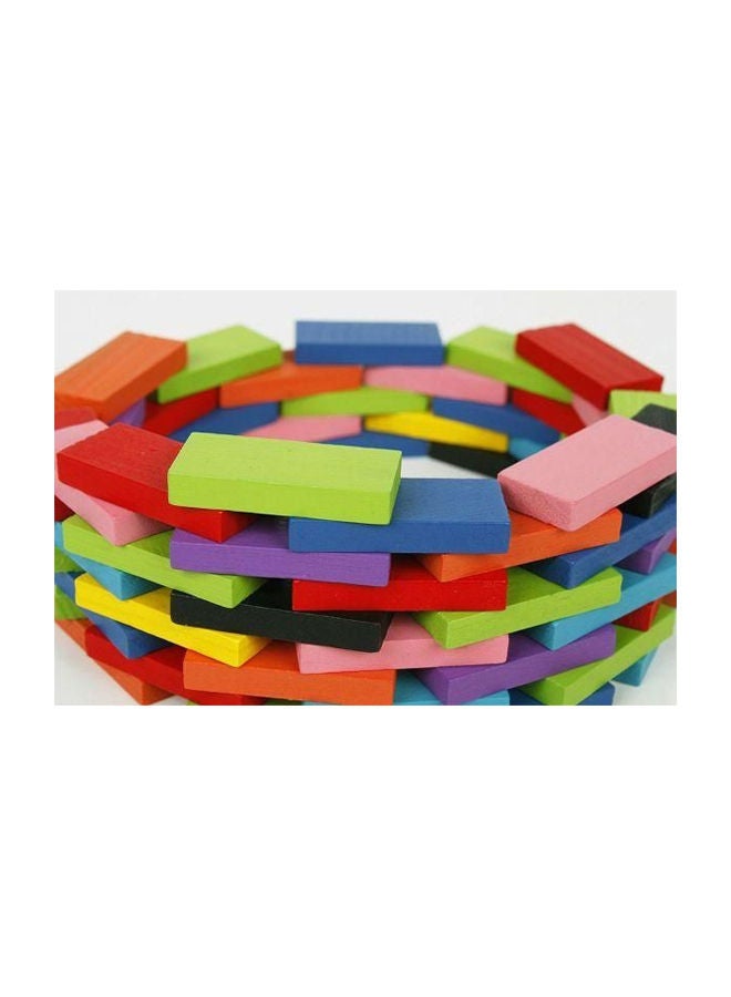 NIBEMINENT 100-Piece Standard Wooden Toy Blocks - Image 3