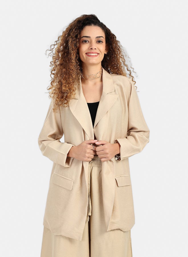 Carina Notch Collar Lounge Blazer  - Image 1