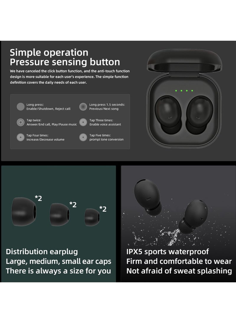 Generic Bluetooth wireless in-ear sports headphones  - Image 3
