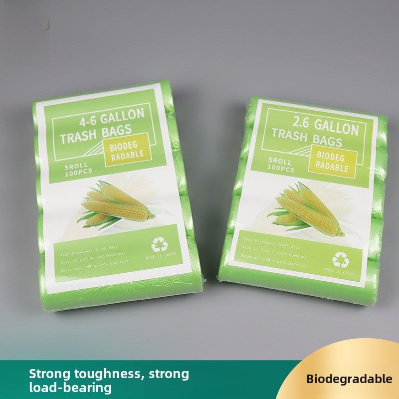 Biodegradable Garbage Bags 200 Count White Durable Easy To Tear Drawstring Waste Disposal - Versatile Use for Household and Commercial - Image 5