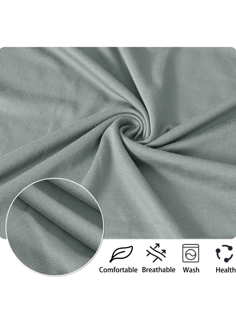 DUNISO Gaming Chair Covers Stretch Washable Computer Chair Slipcovers for Armchair, Swivel Chair, Reclining Racing Gaming Chair,Computer boss Chair ( Light Gray)  - Image 4