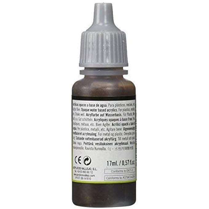 Vallejo 72.136 GAME EFFECTS ACRYLIC PAINT 17 ML, DRY RUST - Image 4