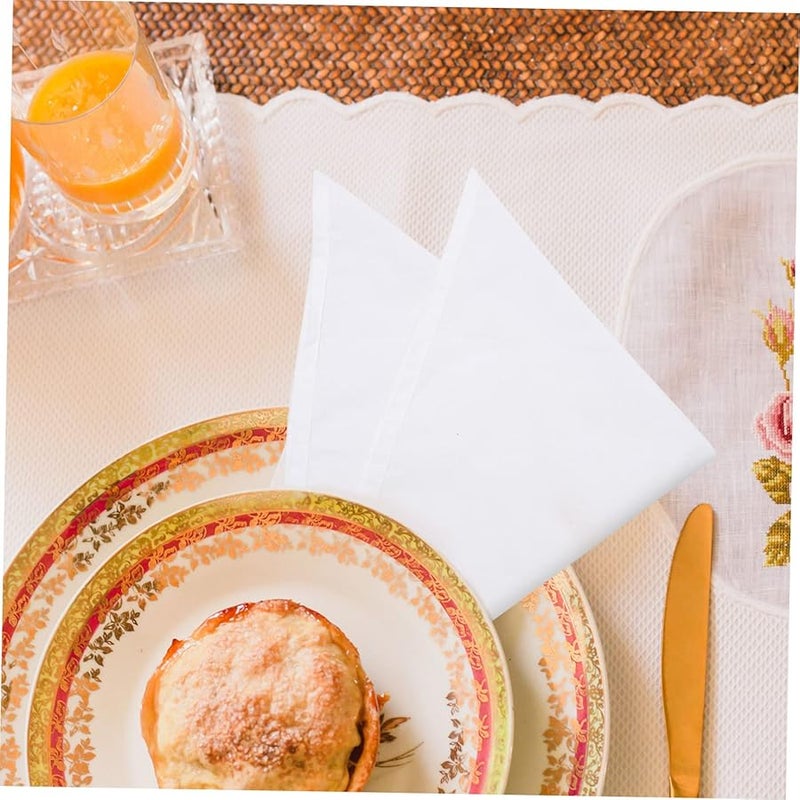 6 Pack Washable Wine Glass Cloths Highly Absorbent Goblet Cleaning Napkins for Home Restaurant Use - Image 5