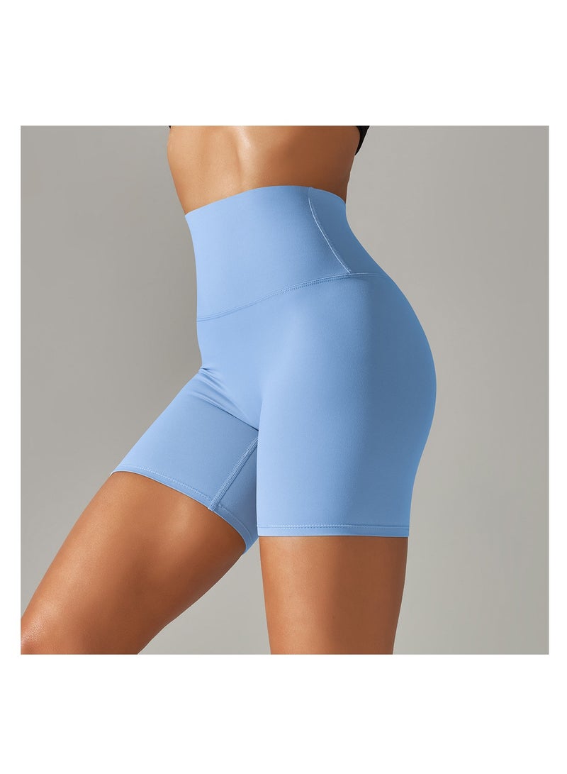 Loquat Yoga Tight Fitting Stretch Soft Pants Blue  - Image 2