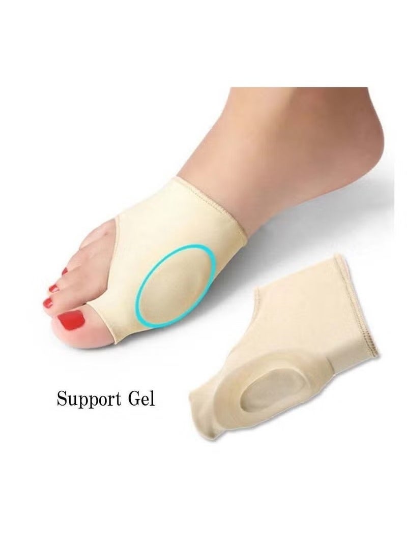 Generic Bunion Corrector 2Pcs Valgus Orthosis for Big Toe Gel Cushion Brace Support Hallux Hammer Pain and Inflammation Relief Guard Shield Unisex Women Men  - Image 5