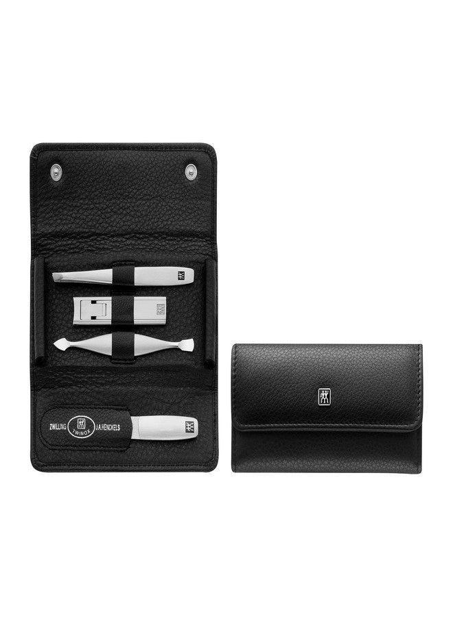 ZWILLING Beauty TWINOX 5-pc Travel Set With Snap Fastener Case - Black - Image 1