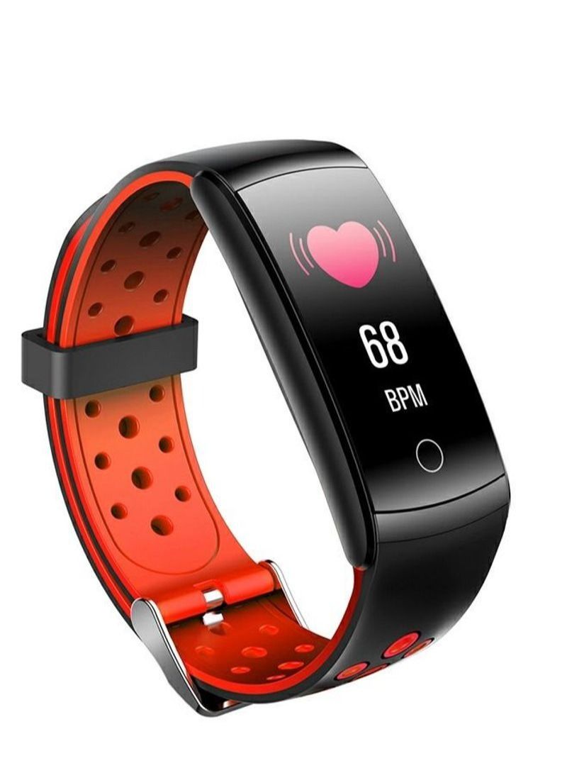 NIBEMINENT Smart Bracelet Heart Rate Blood Pressure Monitor Red - Image 1