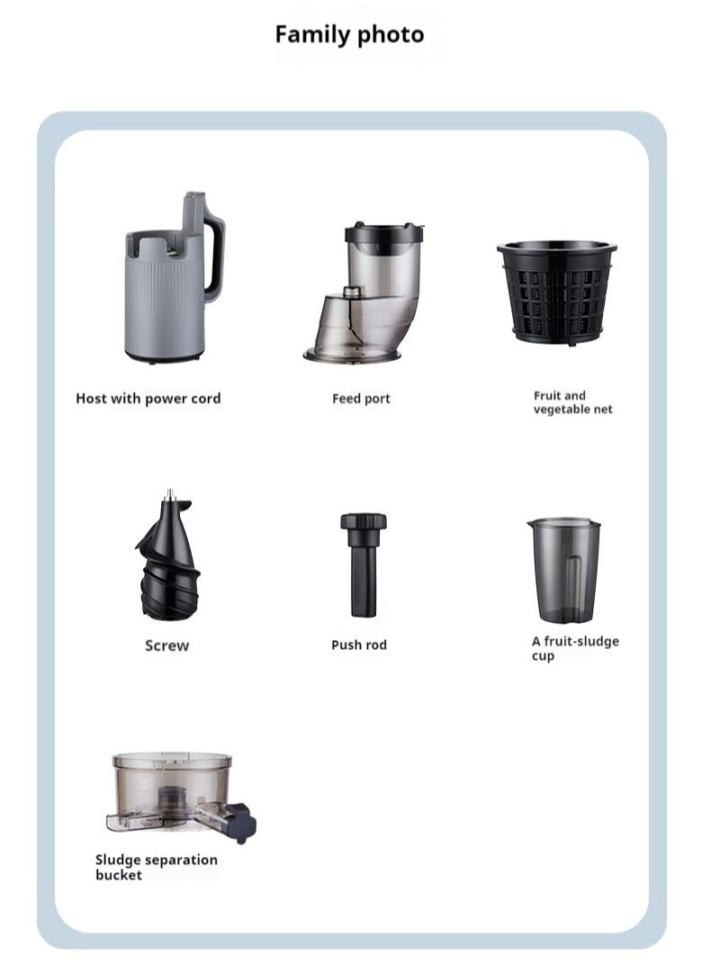 OTTAL - High-Performance Electric Juicer for Fruits and Vegetables | 200 Watts with Large 3.55-inch Caliber for Maximum Juice Yield - Image 1