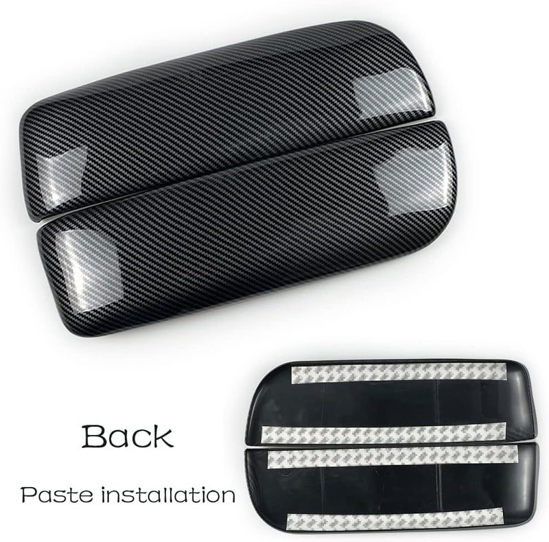 CHUANGHUI NA for BMW X5 X6 F15 F16 ABS Carbon Fiber Color Car Interior Center Armrest Box Cover Console Box Storage Box Trim Covers (X5 F15 F85 2014-2018 / X6 F16 F86 2015-2019) - Image 5