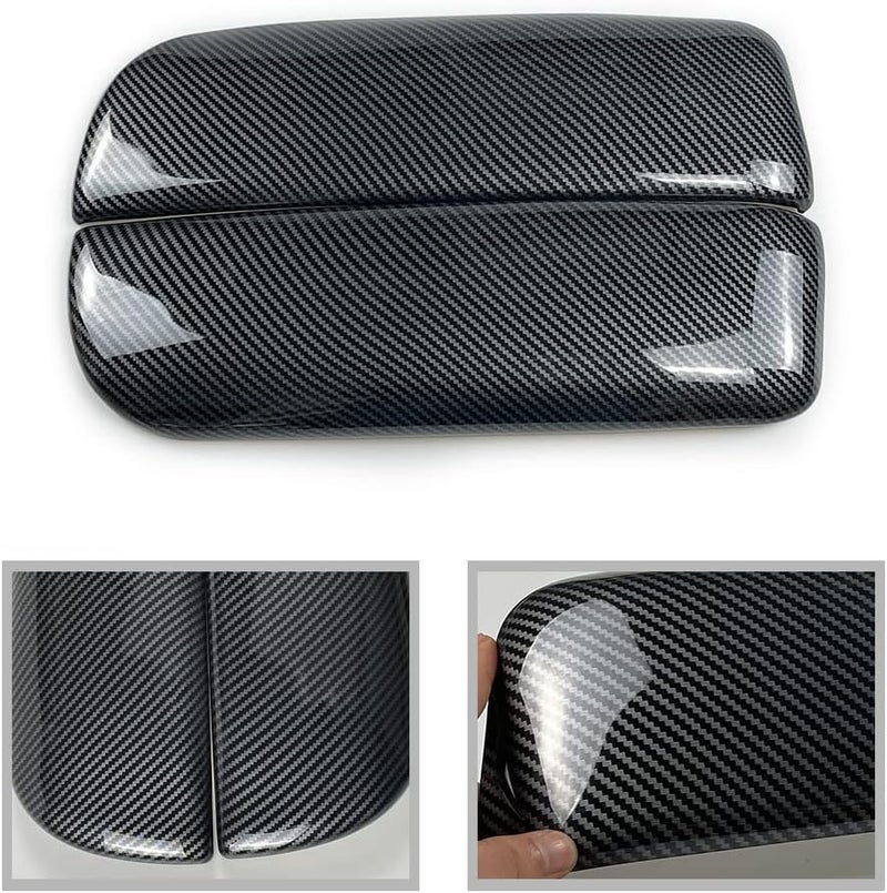 CHUANGHUI NA for BMW X5 X6 F15 F16 ABS Carbon Fiber Color Car Interior Center Armrest Box Cover Console Box Storage Box Trim Covers (X5 F15 F85 2014-2018 / X6 F16 F86 2015-2019) - Image 4