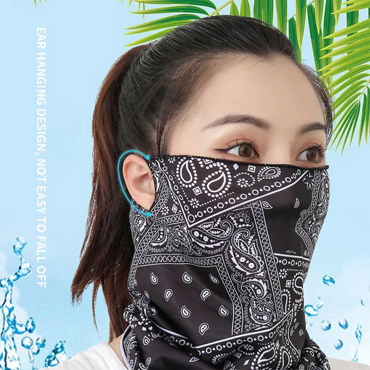 Future Tabs Store Future Tabs Sun UV Protection Face Cover Scarf Mask Neck Gaiter Breathable Windproof Bandana Neck Gaiters - Image 2