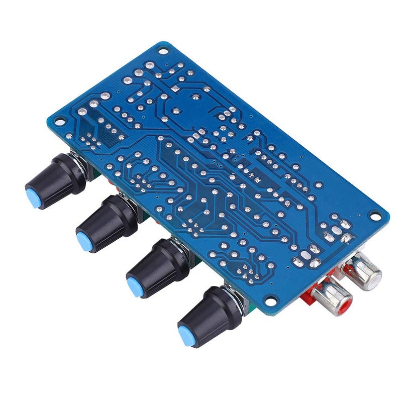 NE5532 Preamp Board 4 Channel HIFI Stereo Amplifier with Bass Treble Volume Control AC 12V 18V Power Supply - Image 5