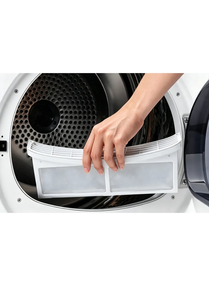 CM Freestanding Clothes Dryer – 8KG Capacity with 15 Drying Programs & Advanced Temperature Control - CM DC-80S5C - Image 5