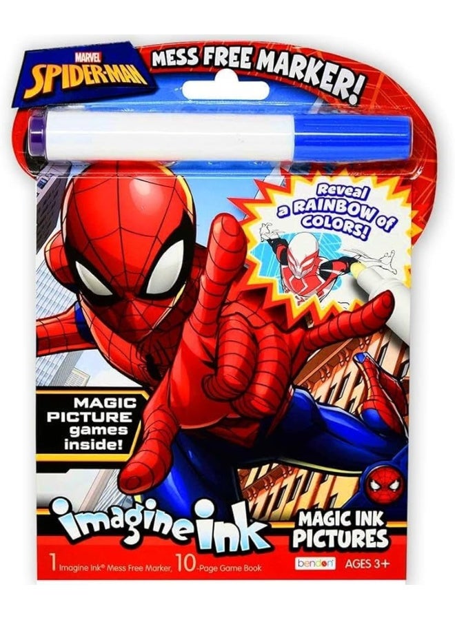 Bendon 41016 Imagine Ink Magic Ink Pictures (Ultimate Spider-Man) - Image 3