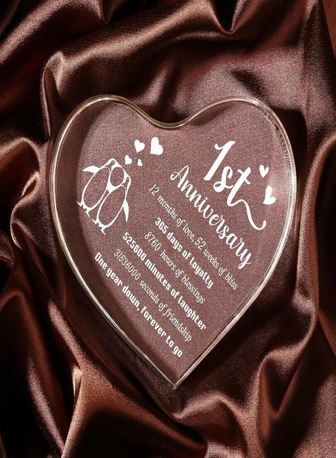 Gifzy Acrylic Plaque Gifts 2 (1st Anniversary) - Image 2