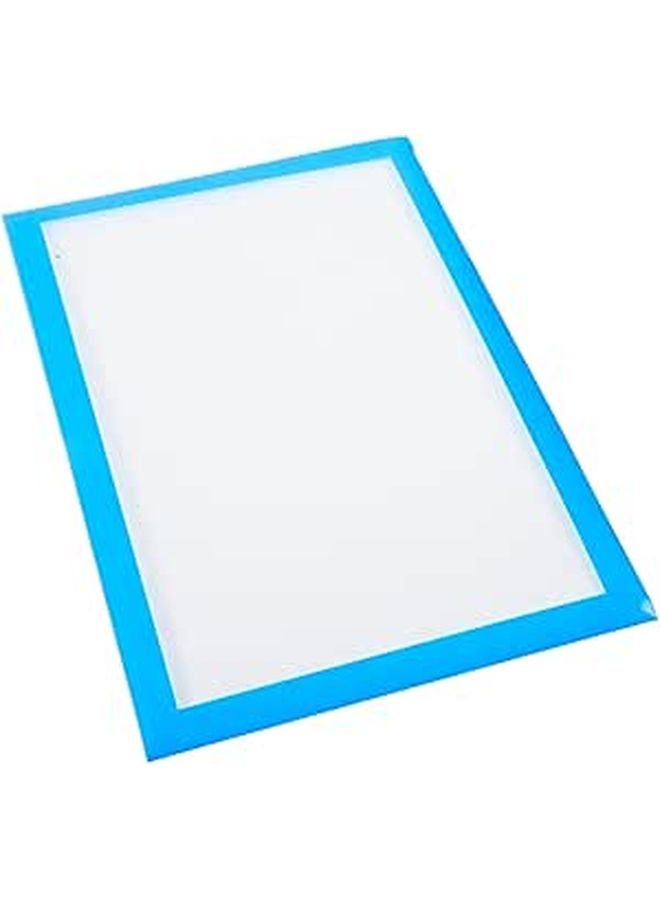 Magnetic A5 Horizontal Picture Frame Colorful Refrigerator Fridge Card Sleeve For Kitchen Home Organization - Image 1