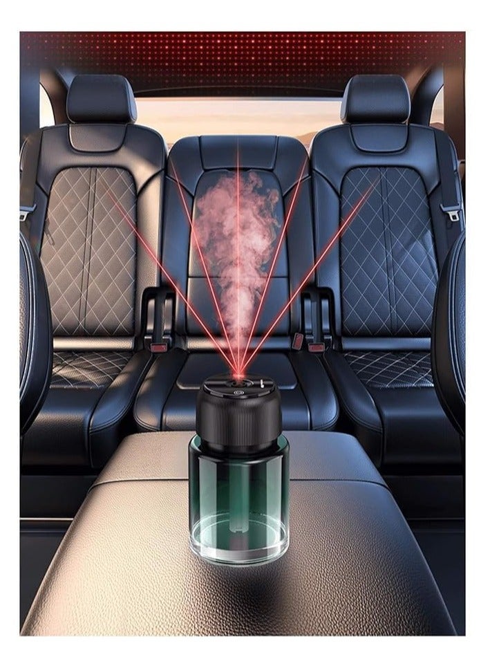 بيتا موزع عطر PEETTA بسعة 160 مل، متعدد الوضعيات مع مؤشر ضوئي وقابل لإعادة الشحن عبر منفذ Type-C - اللون الأخضر. - Image 5