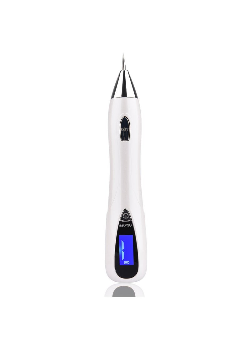 Generic New freckle removal instrument spot mole pen beauty salon laser beauty instrument face nine-gear spotlight spot removal pen wholesale Silver 