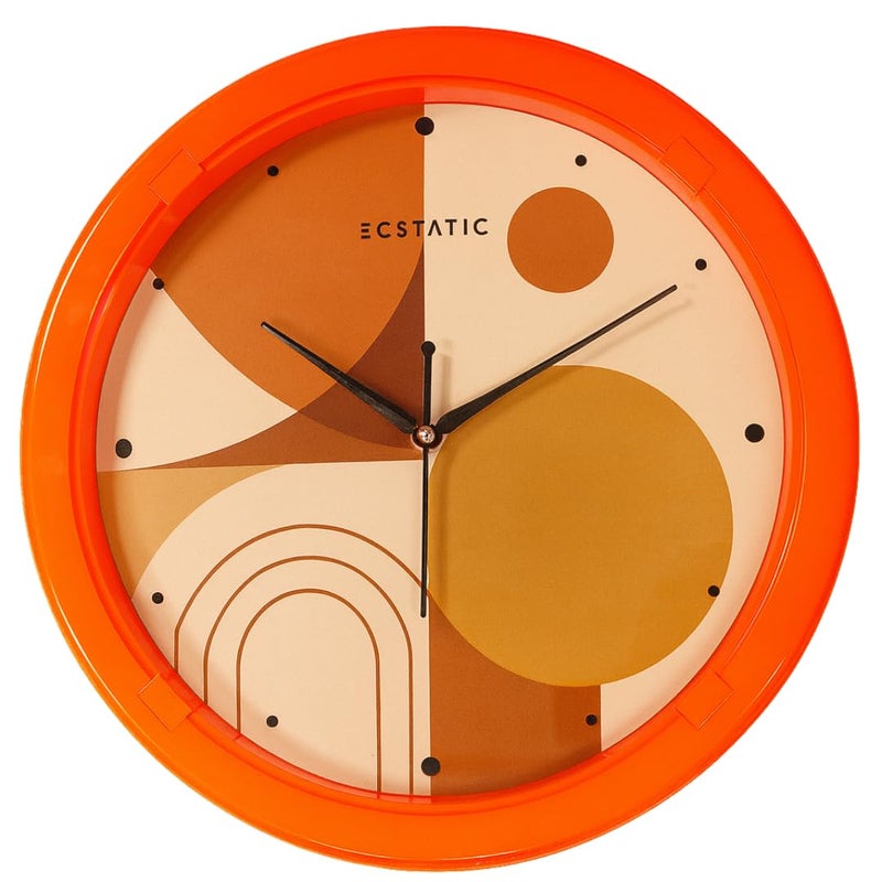 ECSTATIC Wall Clock | Analog | Kids Room | Preschool | Playschool | Study Room | Office Room | Home | Kitchen | Bedroom | Birthday Gift | Stylish | Kids Friendly Clock - Image 1