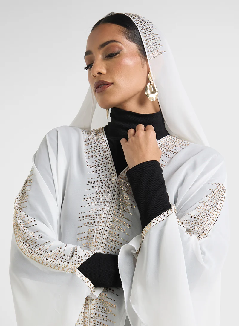 ARABIAN CLOSET Embellished Abaya