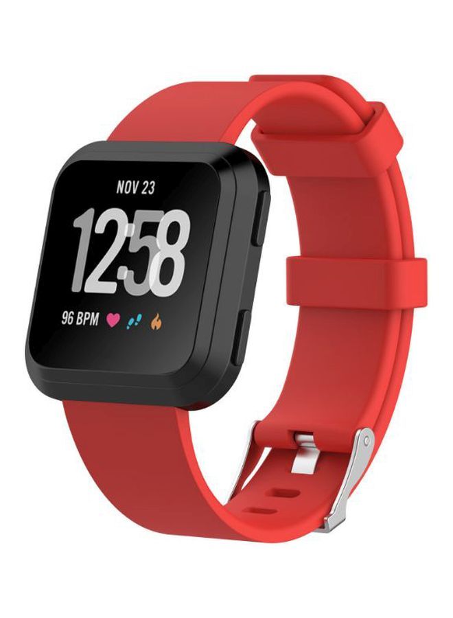 NIBEMINENT Replacement Band For Fitbit Versa Red - Image 2