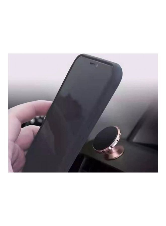 Protective Back Cover With Finger Grip Stand For Apple iPhone XS/X Black - Image 3