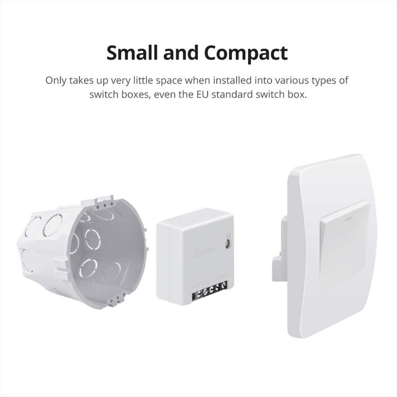 Sonoff WiFi Switch Wireless Remote Control Electrical for Household Appliances,Compatible with Alexa& Google Home,1 Pack - Image 4