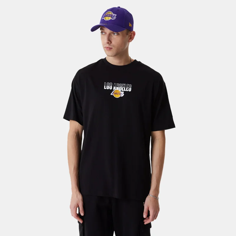 NEW ERA Men's NBA City Graphic Los Angeles Lakers Oversized T-Shirt