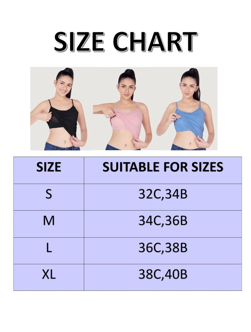 PLUMBURY Women Polyamide Blend Padded Camisole Adjustable Spaghetti Strap Tank Top with Built-in Shelf Bra| Relaxed Fit | Pink Size S - Image 5