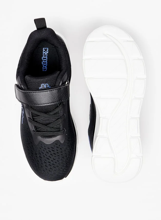 Kappa Boy Logo Detail Sports Shoes With Hook And Loop Closure