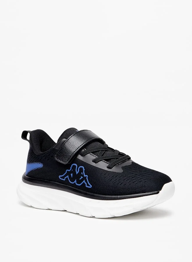 Kappa Boy Logo Detail Sports Shoes With Hook And Loop Closure