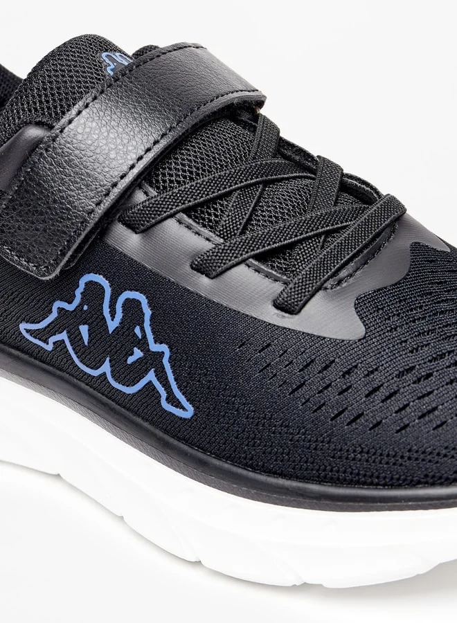 Kappa Boy Logo Detail Sports Shoes With Hook And Loop Closure