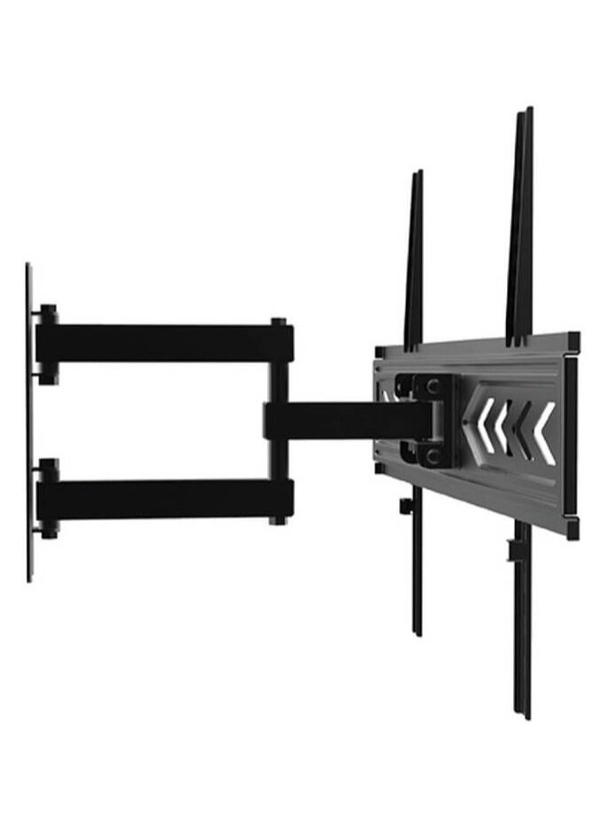 BEETEC Double Arms Swivel TV Wall Mount for 26"-75" LED & LCD Flat Panel TVs up to 55 kg/121 lbs, and VESA up to 600x400, Full Motion, Built-in Cable Management, Black | TF-DB640 - Image 2