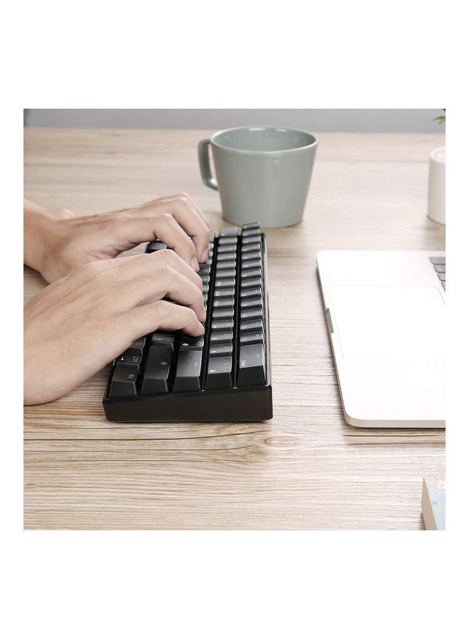 NIBEMINENT Dual Mode Mechanical Keyboard Black - Image 5