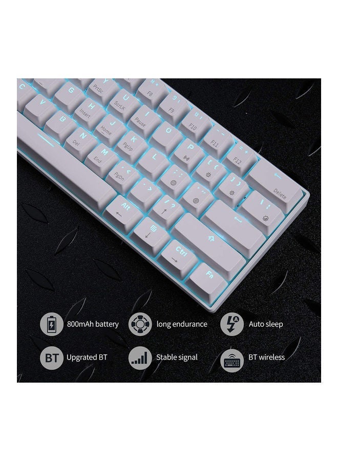 NIBEMINENT Dual Mode Mechanical Keyboard Black - Image 2