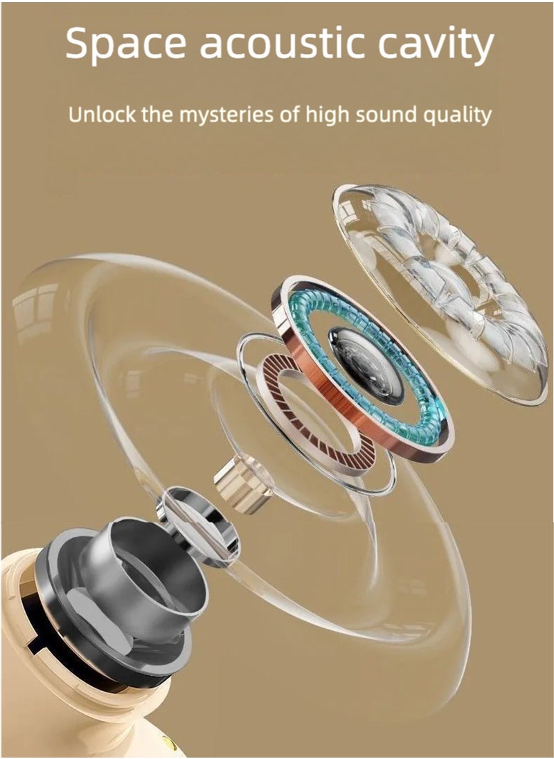 Generic Bluetooth Earphones, Noise Cancellation True Wireless Earbuds, 13mm Drivers, 28H Playtime, IPX7, Bluetooth V5.4, 2 Mics for AI Clear Calls, White  - Image 5