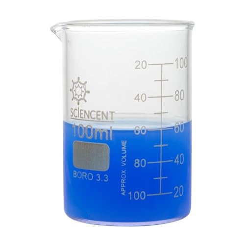 SCIENCENT WITH DEVICE SCIENCENT Glass Beaker 50ml, 100ml, 250ml (Set of 3) - Image 5