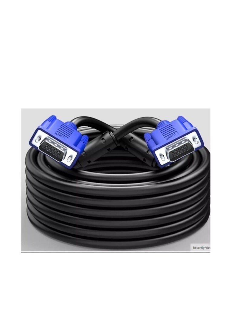 Lava - LAVA VGA cable 15.0 meters long, for monitors with a filter to ensure a clear and high-quality image without any distortion. - Image 1