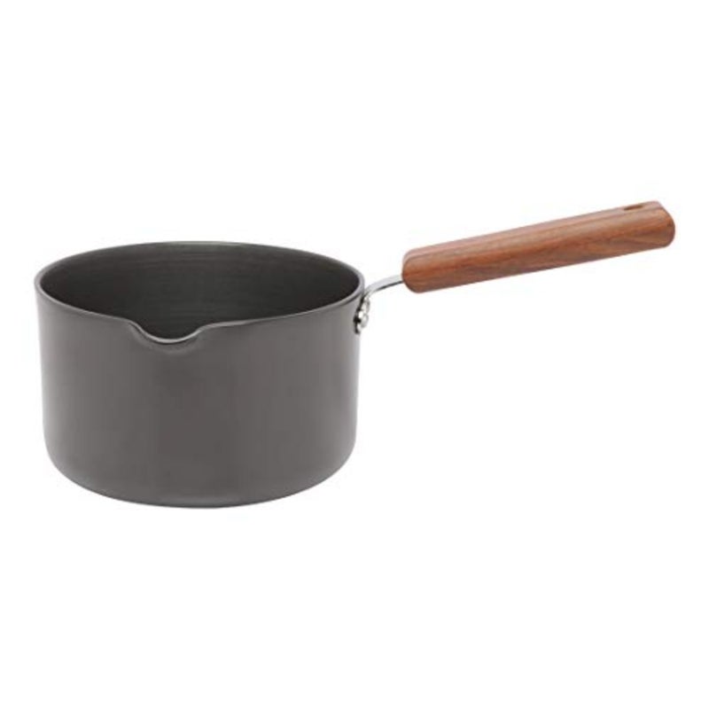 Ebony Hard Anodized Aluminium Sauce Pan 2 Litres/16cm Black/Brown - Image 1