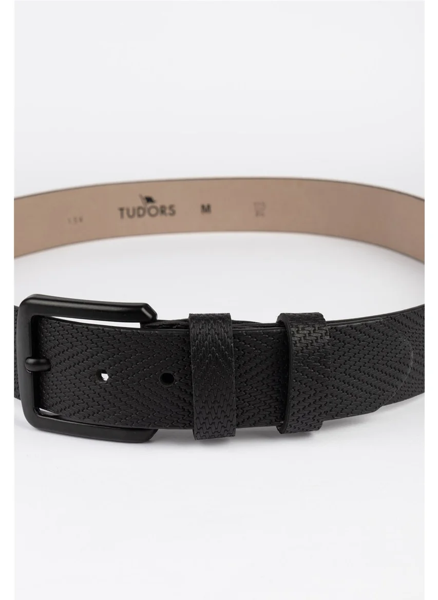 Tudors Men's Leather Belt