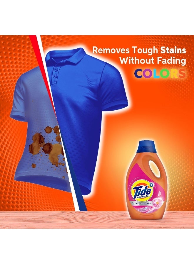 Tide Floral Breeze Laundry Detergent Power Gel (2X1.8L) Dual Pack 3.6 L - Image 4